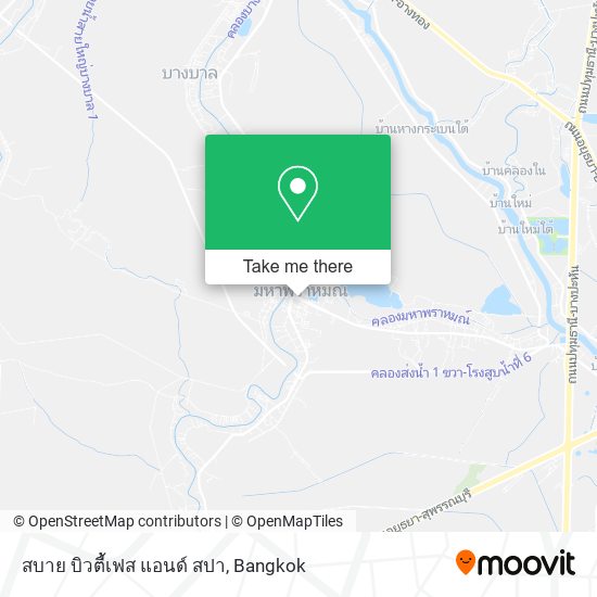 สบาย บิวตี้เฟส แอนด์ สปา map