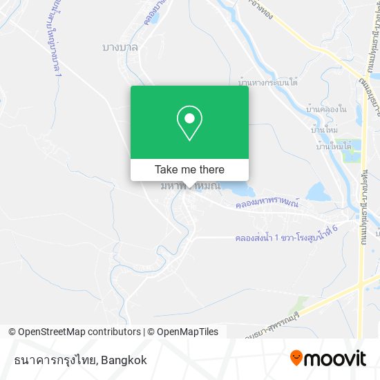 ธนาคารกรุงไทย map