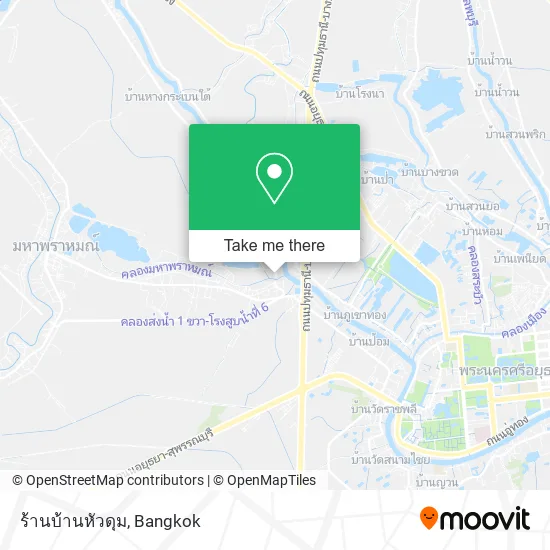 ร้านบ้านหัวดุม map