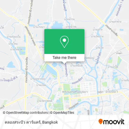 คลองสระบัว คาร์แคร์ map