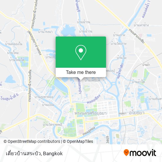 เตี๋ยวบ้านสระบัว map