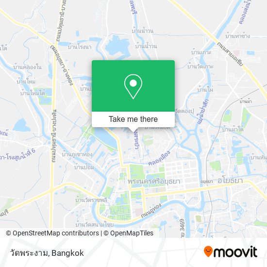 วัดพระงาม map