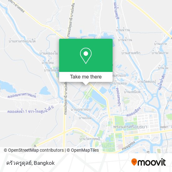 ครัวครูดุลย์ map