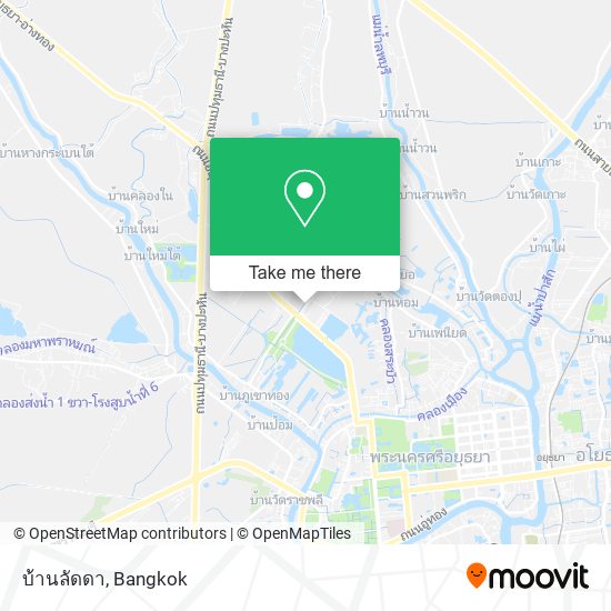 บ้านลัดดา map