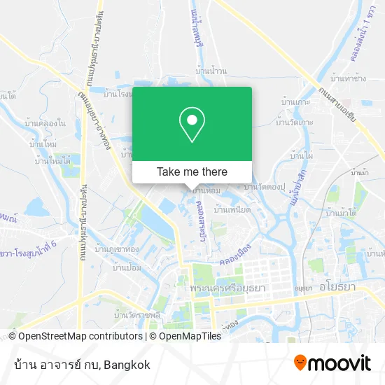 บ้าน อาจารย์ กบ map