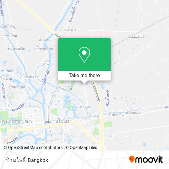 บ้านโพธิ์ map