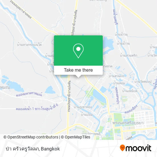 ป่า ครัวครูวัลลภ map
