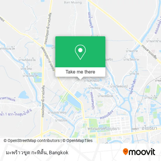 มะพร้าวขูด กะทิคั้น map