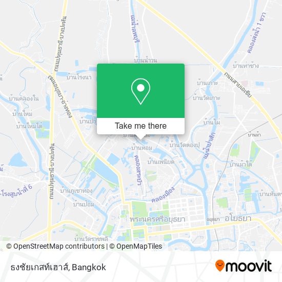 ธงชัยเกสท์เฮาส์ map