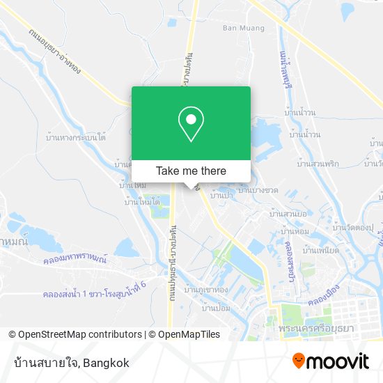 บ้านสบายใจ map