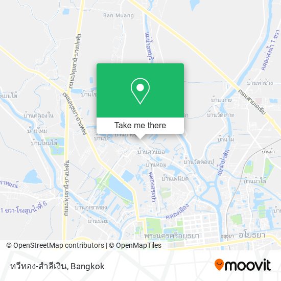 ทวีทอง-สําลีเงิน map