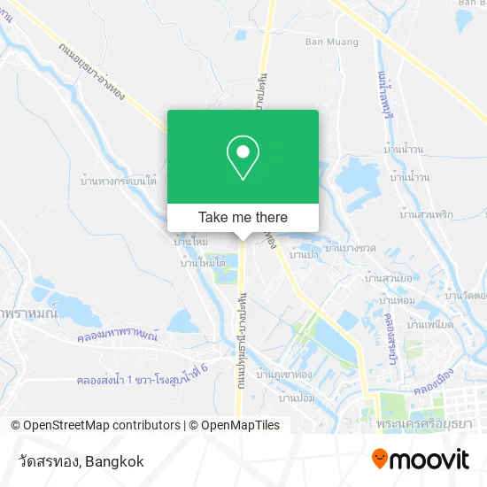 วัดสรทอง map