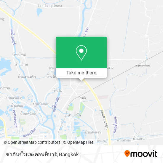 ชาต้นขั้วและคอฟฟี่บาร์ map