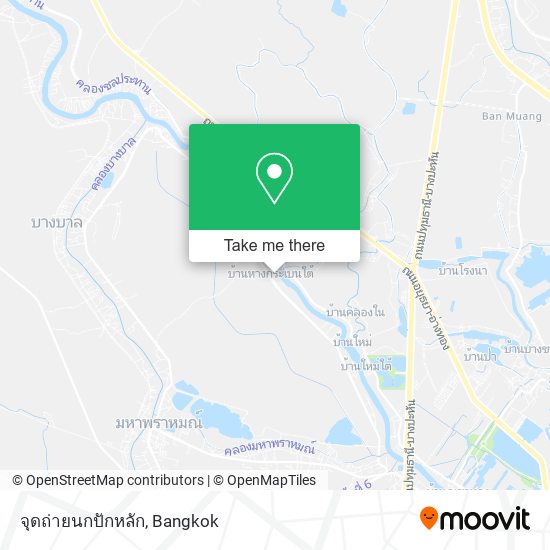 จุดถ่ายนกปักหลัก map