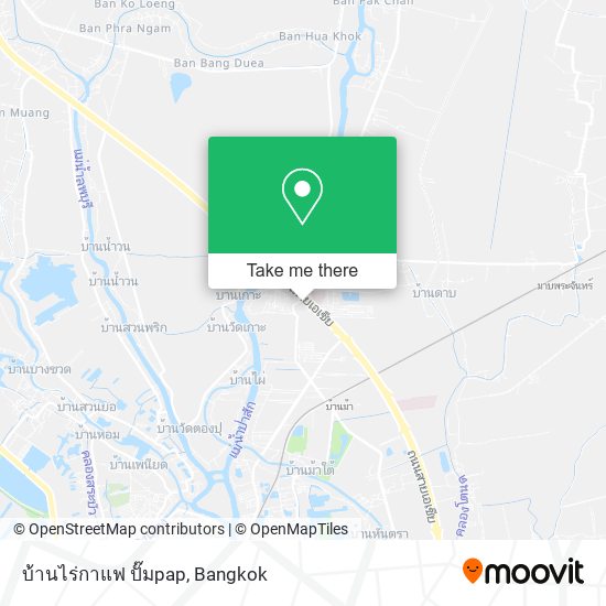 บ้านไร่กาแฟ ปั๊มpap map