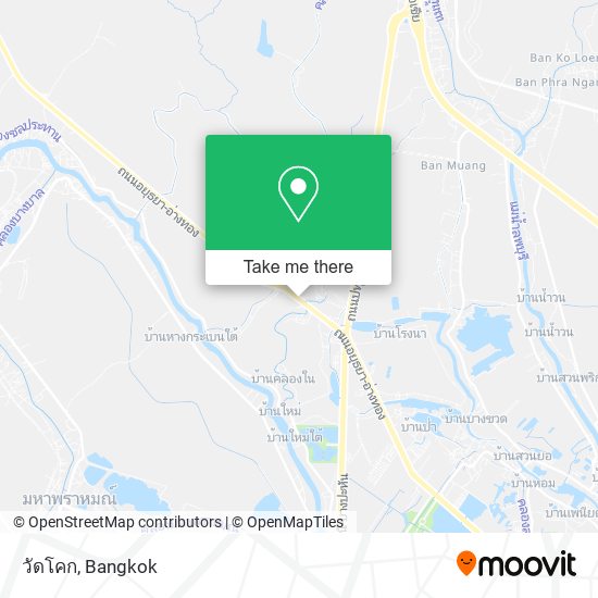 วัดโคก map