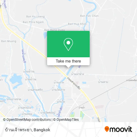 บ้านเจ้าพระยา map