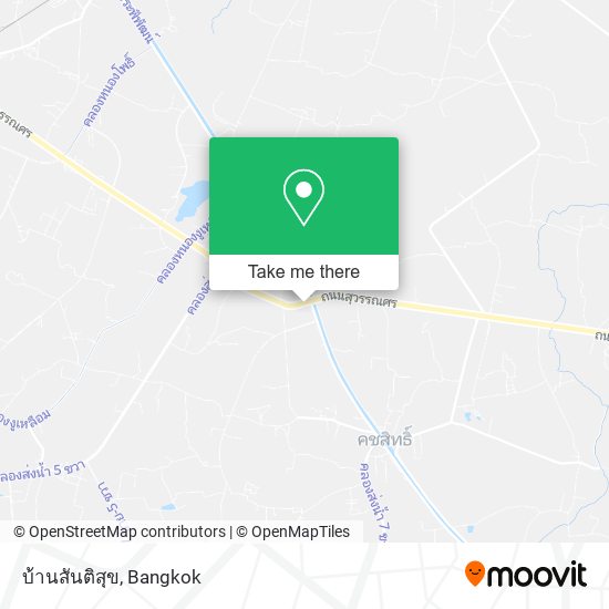 บ้านสันติสุข map