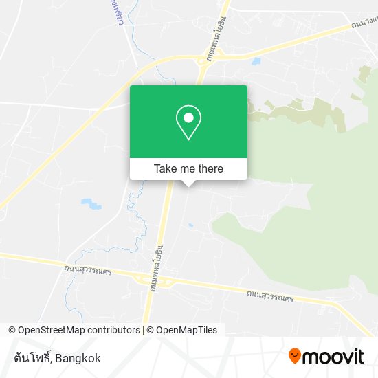 ต้นโพธิ์ map