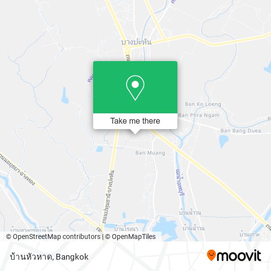 บ้านหัวหาด map