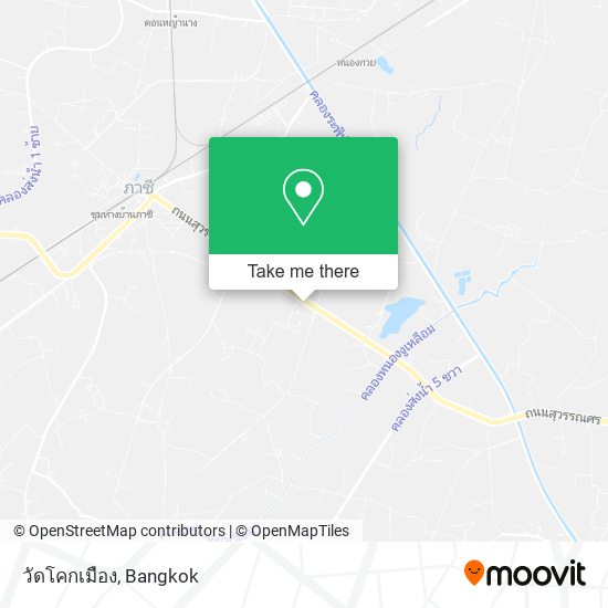 วัดโคกเมือง map