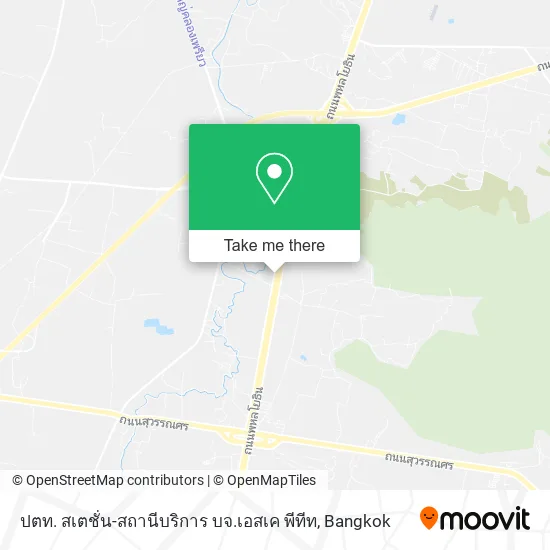ปตท. สเตชั่น-สถานีบริการ บจ.เอสเค พีทีท map
