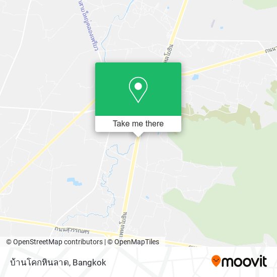 บ้านโคกหินลาด map