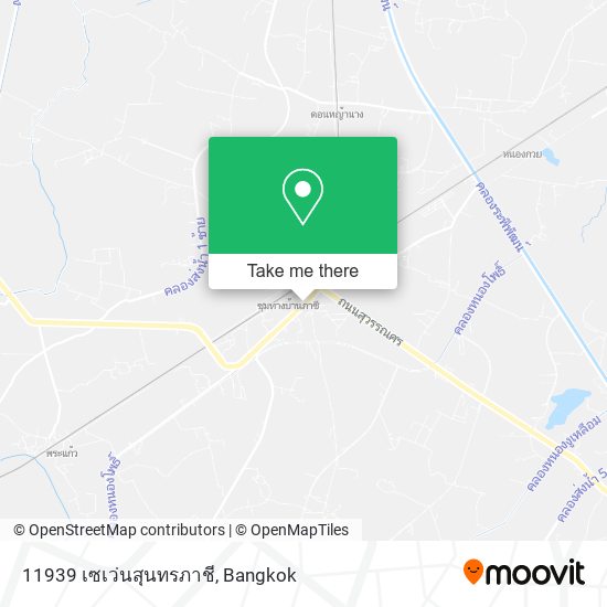 11939 เซเว่นสุนทรภาชี map