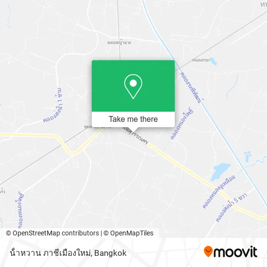 น้ําหวาน ภาชีเมืองใหม่ map