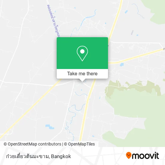 ก๋วยเตี๋ยวต้นมะขาม map