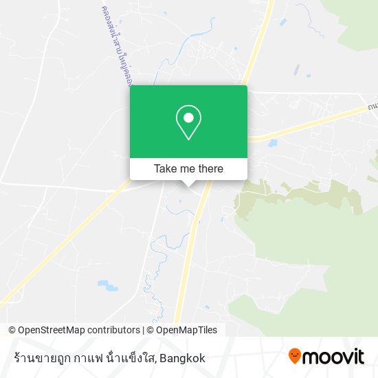 ร้านขายถูก กาแฟ น้ําแข็งใส map