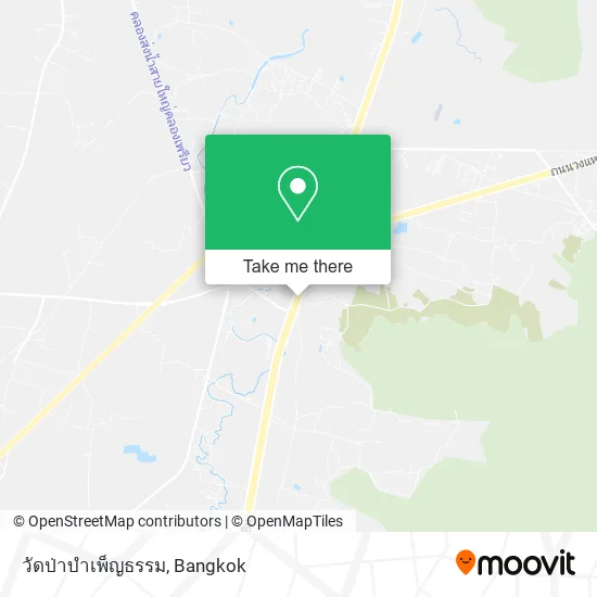 วัดป่าบําเพ็ญธรรม map