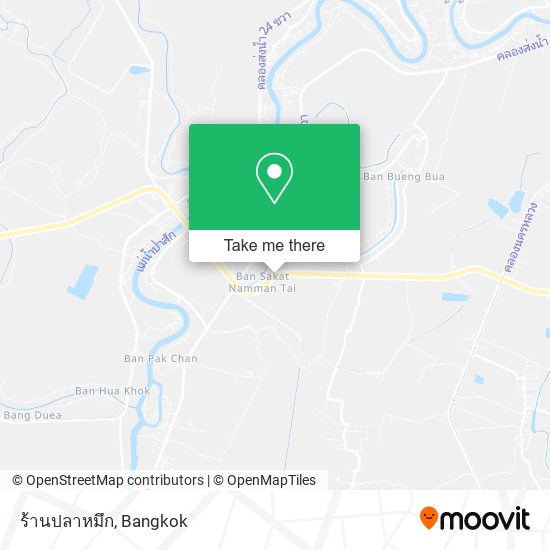 ร้านปลาหมึก map