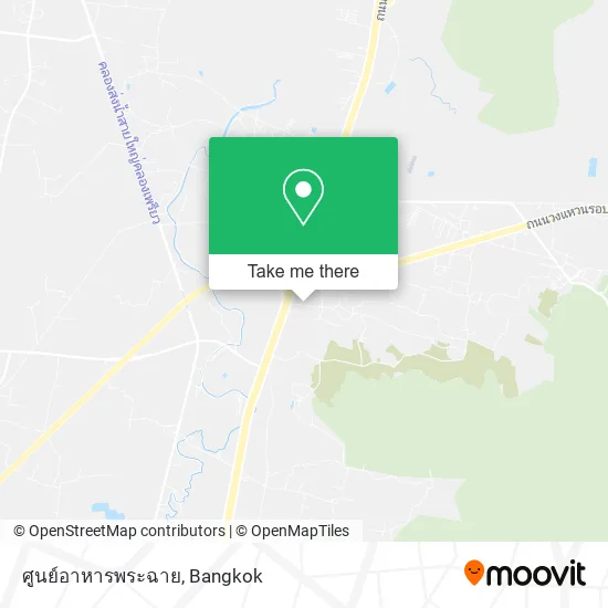 ศูนย์อาหารพระฉาย map