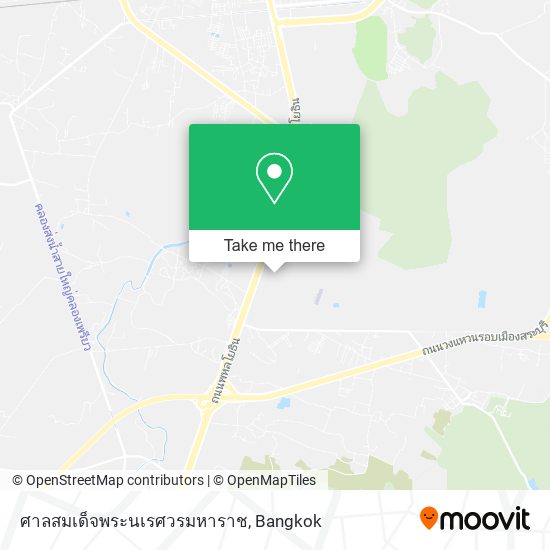 ศาลสมเด็จพระนเรศวรมหาราช map