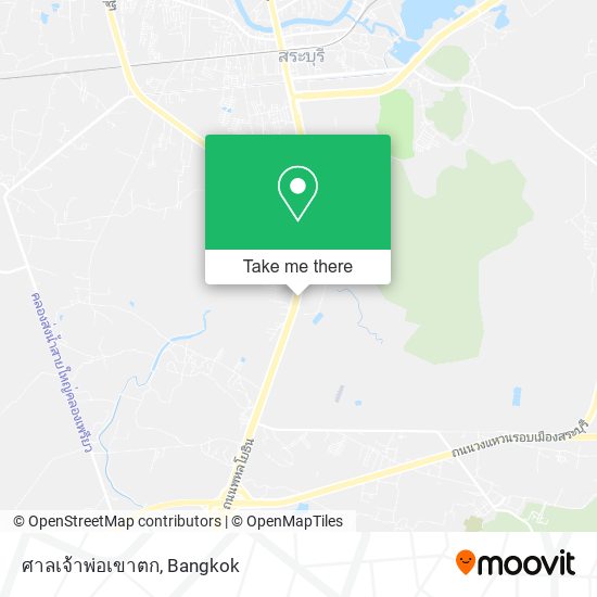 ศาลเจ้าพ่อเขาตก map