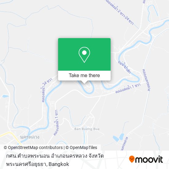 กศน.ตําบลพระนอน อําเภอนครหลวง จังหวัดพระนครศรีอยุธยา map