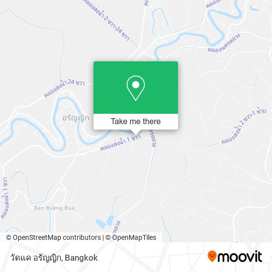 วัดแค อรัญญิก map