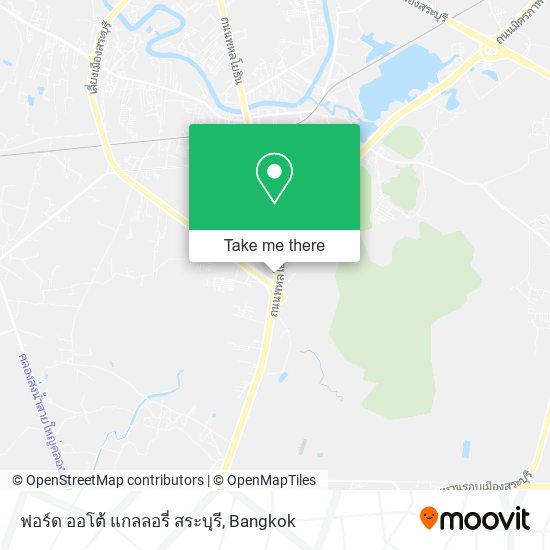 ฟอร์ด ออโต้ แกลลอรี่ สระบุรี map