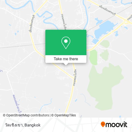 วัดเชิงเขา map