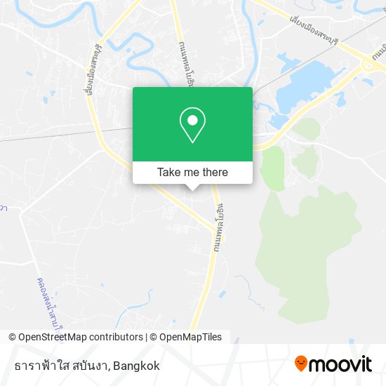 ธาราฟ้าใส สบันงา map