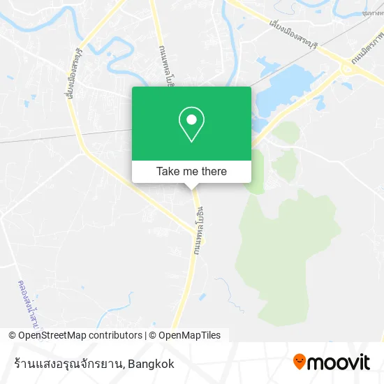 ร้านแสงอรุณจักรยาน map