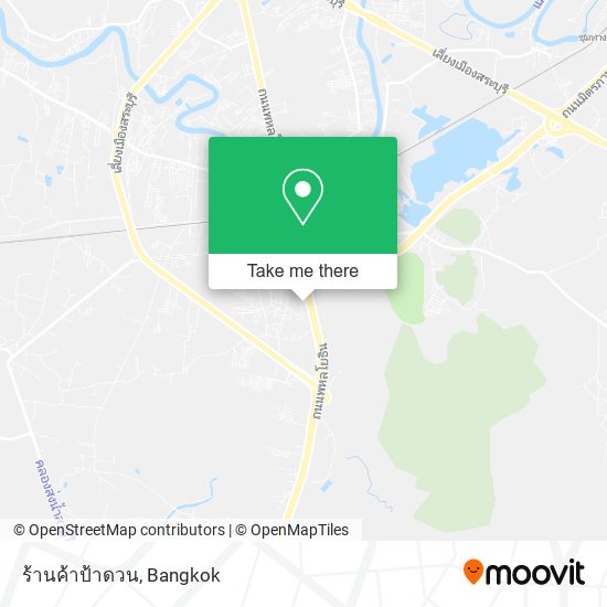 ร้านค้าป้าดวน map