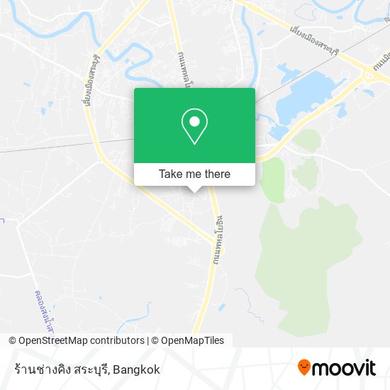 ร้านช่างคิง สระบุรี map