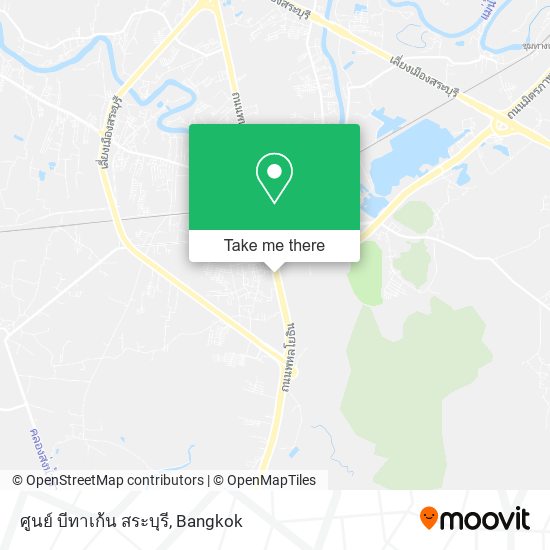 ศูนย์ บีทาเก้น สระบุรี map