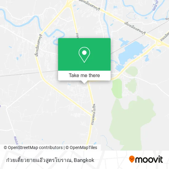ก๋วยเตี๋ยวยายแอ๊วสูตรโบราณ map