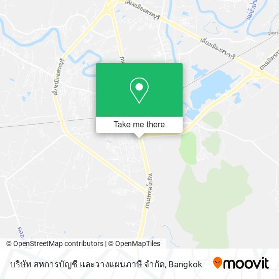 บริษัท สหการบัญชี และวางแผนภาษี จํากัด map