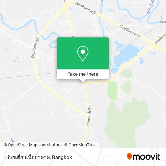 ก๋วยเตี๋ยวเนื้อฮาลาล map