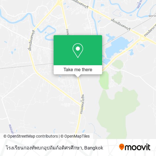 โรงเรียนกองทัพบกอุปถัมภ์อดิศรศึกษา map