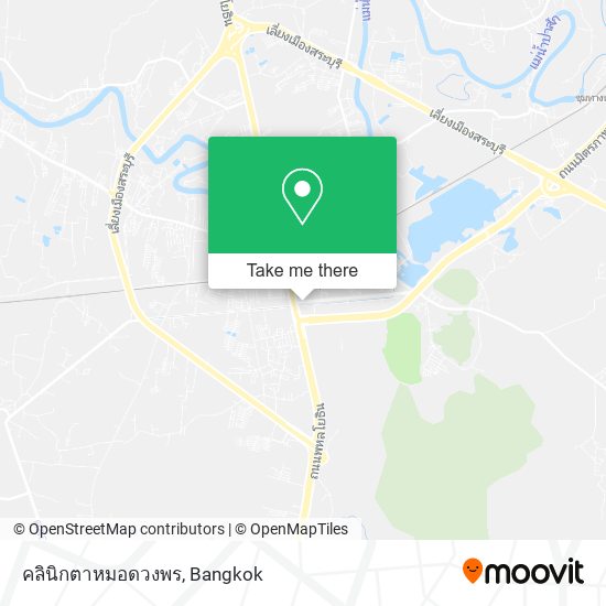 คลินิกตาหมอดวงพร map